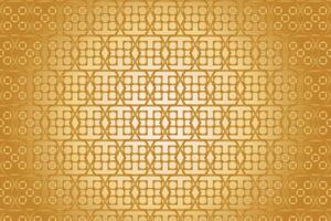 Illustration wallpaper, Abstract Geometric Style. Repeating Sample the golden square and line on yellow background. vector