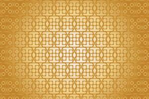 Illustration wallpaper, Abstract Geometric Style. Repeating Sample the golden square and line on yellow background. vector