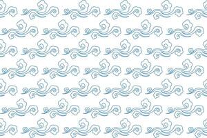 Illustration wallpaper of the abstract cloud on white background. vector