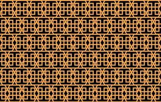 Illustration wallpaper, Abstract Geometric Style. Repeating Sample yellow square and line on black background. vector