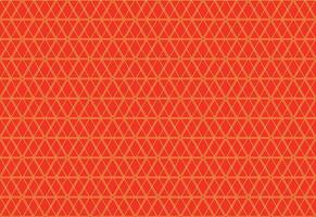 Illustration pattern, Abstract Geometric Style. Repeating Sample the triangle line on red background. vector