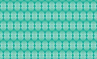 Illustration, pattern of green rugby shape with line on green background. vector