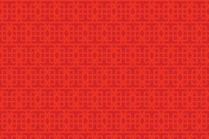 Illustration wallpaper, Abstract Geometric Style. Repeating Sample red square and line on deep red background. vector