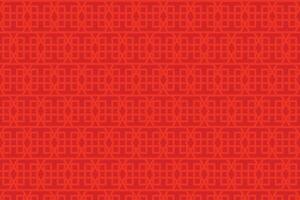 Illustration wallpaper, Abstract Geometric Style. Repeating Sample red square and line on deep red background. vector