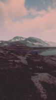 friedlicher, ruhiger blick auf die fjorde in norwegen video