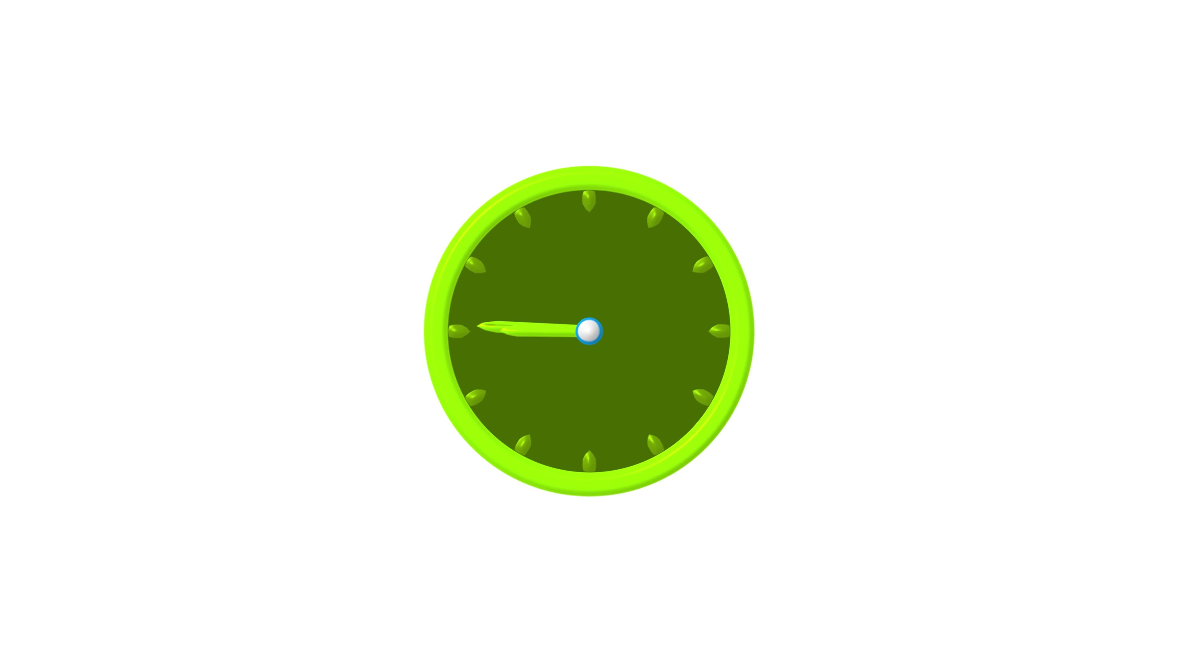 Clock timer analog clock timer 41178739 stock video at vecteezy
