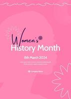 Women's History Month template