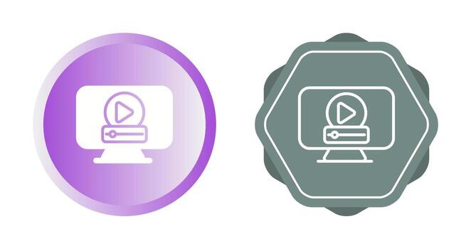 Computer Vector Icon