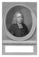 Portrait of Rutger Schutte, Jacob Houbraken, after Pieter Frederik de la Croix, 1776 photo