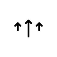 arrow icon diagram chart,infographic,element, vector