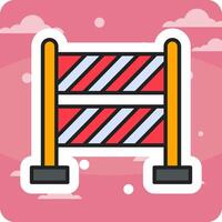 Barrier Vecto Icon vector