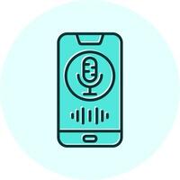 Voice Assistant Vecto Icon vector