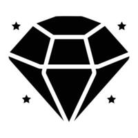 diamantes glifo icono antecedentes blanco vector