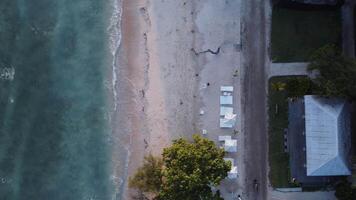 aereo gili trawangan isola Lombok Indonesia video