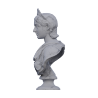 giulia cornelia paula statua, 3d rende, isolato, Perfetto per il tuo design png