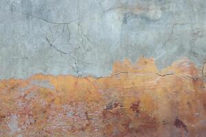 Old grunge concrete wall background or texture photo