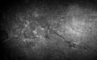 Old wall texture cement dark black gray  background abstract grey color design are light with white gradient background. photo