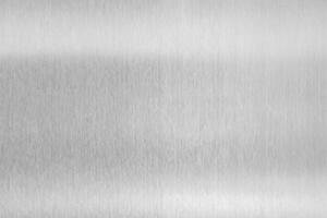 Brushed Steel Plate, Textured Metal Background photo