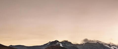 Majestic Matterhorn Mountain, Scenic Beauty near Grindjisee Lake, Zermatt, Switzerland photo