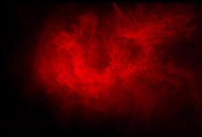 Mystical Red Smoke Abstract Background photo