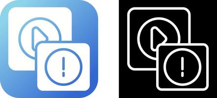 Error Vector Icon