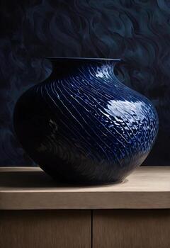 ai generado antiguo Clásico arcilla maceta con un hermosa modelo. ai generativo foto