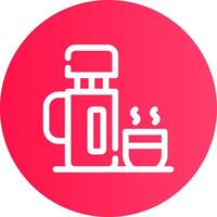 Thermos Creative Icon Design vector