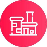 Factory Creative Icon Design vector