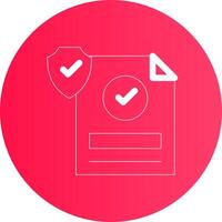 Compliant Creative Icon Design vector