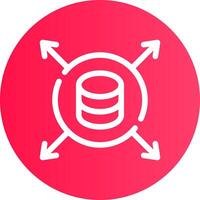 Data Driven Creative Icon Design vector