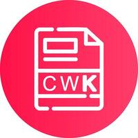 CWK Creative Icon Design vector