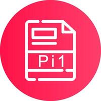 PI1 Creative Icon Design vector