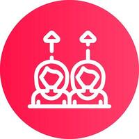 Same Approach Creative Icon Design vector