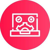 QA Testing Creative Icon Design vector