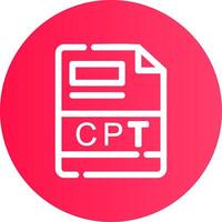 CPT Creative Icon Design vector