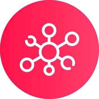 mapa mental creativo icono diseño vector