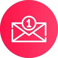 New Email Creative Icon Design vector