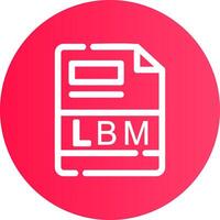 LBM Creative Icon Design vector