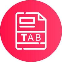 TAB Creative Icon Design vector