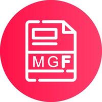 MGF Creative Icon Design vector