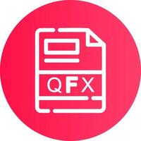 QFX Creative Icon Design vector