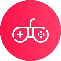 Gamepad Creative Icon Design vector