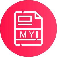 MYI Creative Icon Design vector