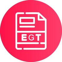 EGT Creative Icon Design vector