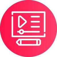Create Content Creative Icon Design vector