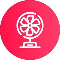 Fan Creative Icon Design vector