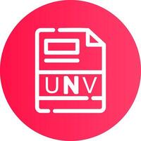 UNV Creative Icon Design vector