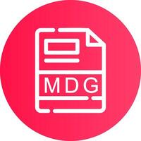 MDG Creative Icon Design vector