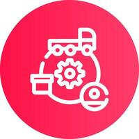 Supply Chain Creative Icon Design vector