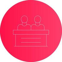 Jury Creative Icon Design vector